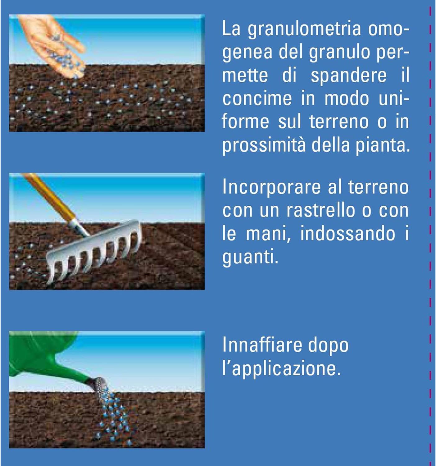 Concime in granuli Universale COMPO NPK+BLU piante orto frutta in sacco da 4 kg