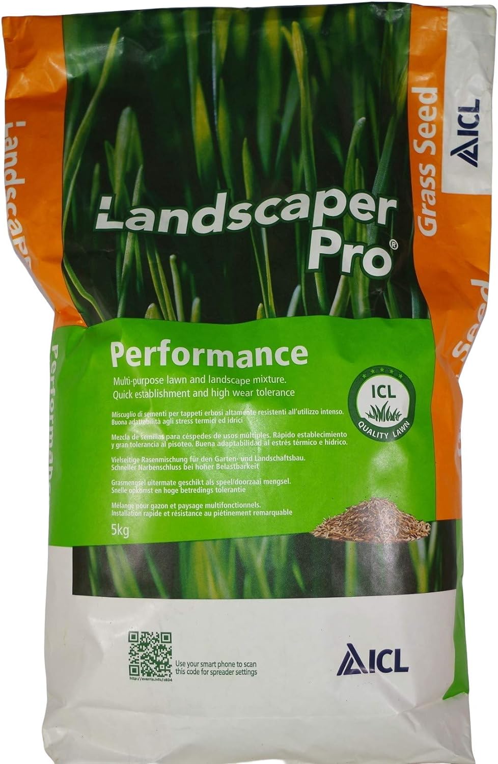 SEME PER PRATO PERFORMANCE KG.10 LANDSCAPER PRO SEMENTI PER PRATO ICL