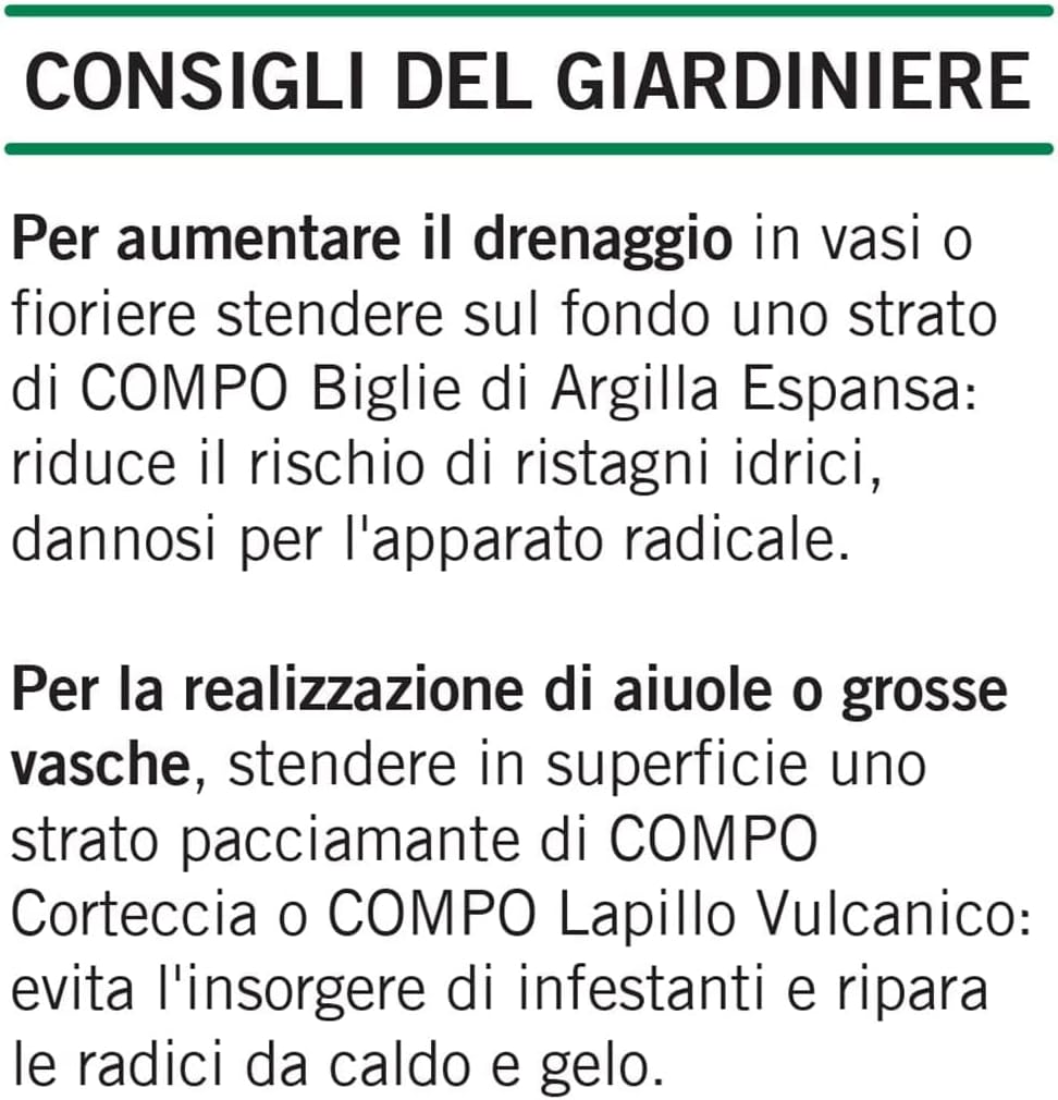 COMPO Naturasol Universale 70 L Terriccio Universale Per Piante Verdi e da Fiore
