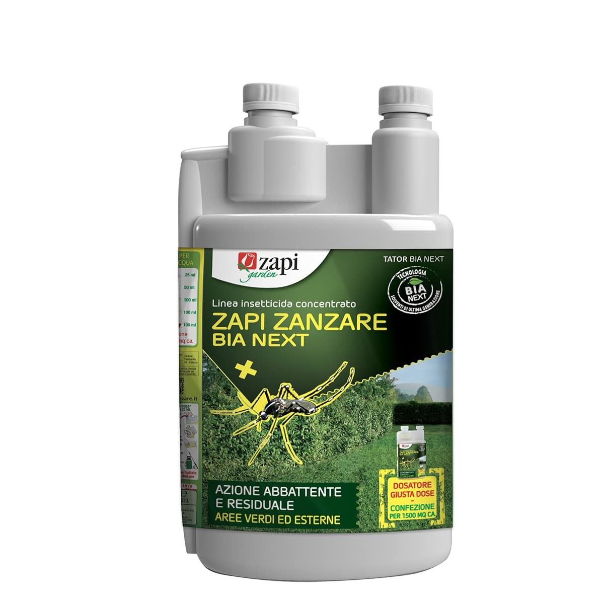 Insetticida TATOR BIA NEXT VERDE ZAPI insetticida lt 1 zanzare tigre zanzara
