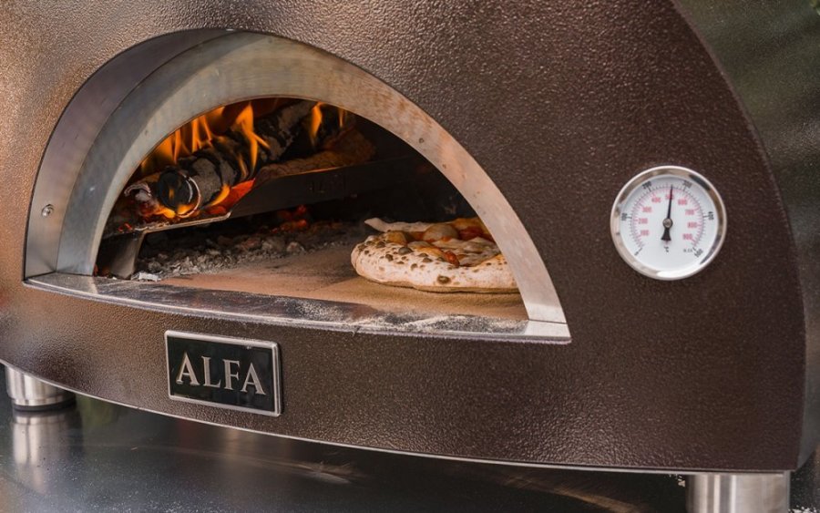 ALFA NANO FORNO PIZZA A LEGNA RAME da esterno