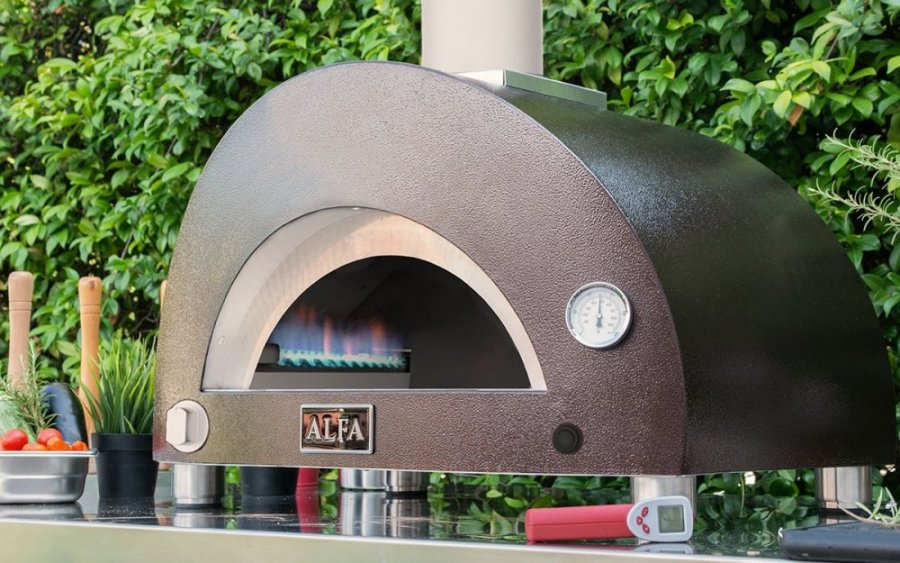 ALFA NANO FORNO PIZZA A LEGNA RAME da esterno
