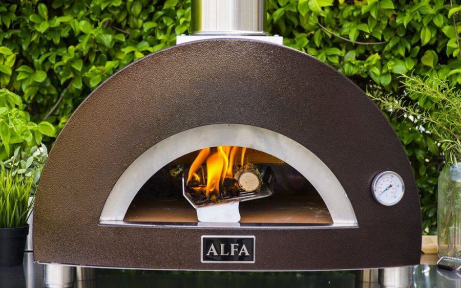 ALFA NANO FORNO PIZZA A LEGNA RAME da esterno
