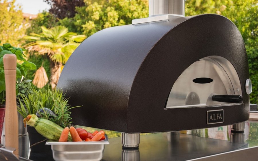ALFA NANO FORNO PIZZA A LEGNA RAME da esterno