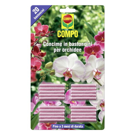 COMPO Concime in bastoncini per Orchidee 20 pz