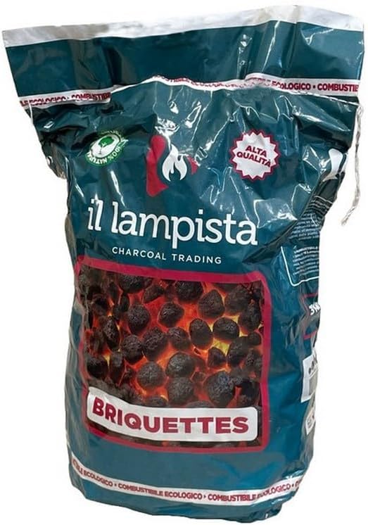 CARBONE VEGETALE BRIQUETTES sacco da kg. 3