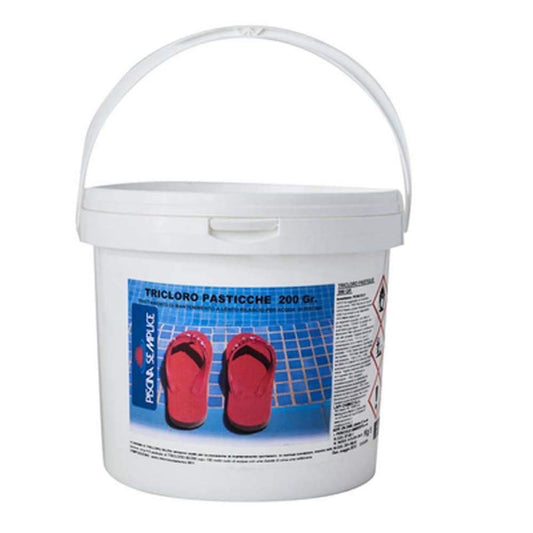 Lapi 10 kg Tricloro Pastiglie 200Gr A Lenta Dissoluzione