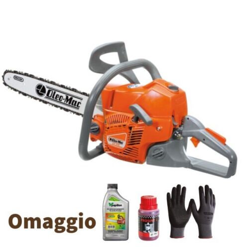 Motosega universale OLEO-MAC GS370 EURO2 - 2,2 HP - 1,6 kW/35,2 cm³ + kit base