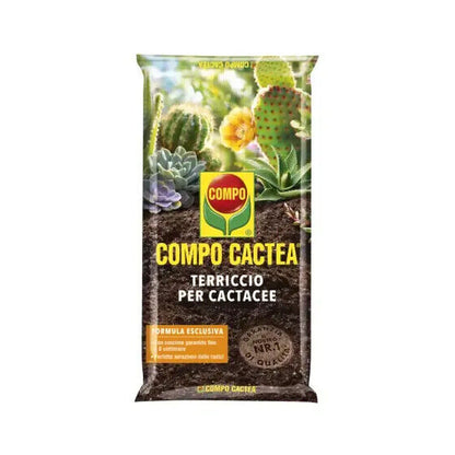 COMPO CACTEA Terriccio per Cactacee 5 l, Per una crescita omogenea delle piante