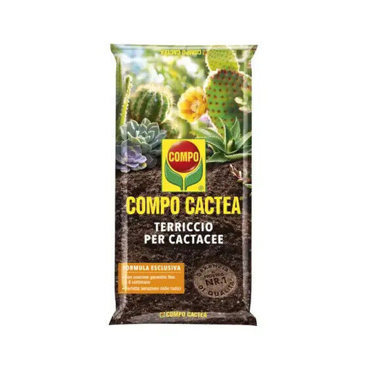 COMPO CACTEA Terriccio per Cactacee 5 l, Per una crescita omogenea delle piante