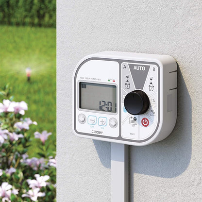 CLABER 8022 AQUA HOME 4 6 8 programmatore centralina irrigazione fino a 8 linee