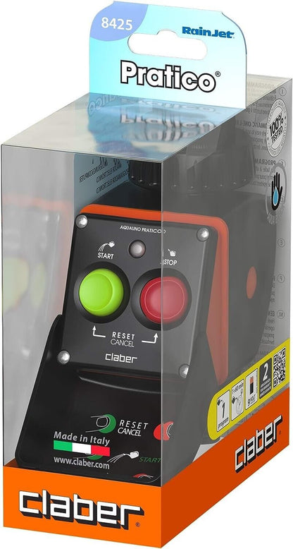 CLABER 8425 AQUAUNO PRATICO CENTRALINA PROGRAMMATORE IRRIGAZIONE