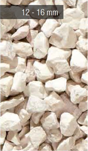 Graniglia granulato per giardino Bianco Zandobbio 12-16 mm 20 Kg