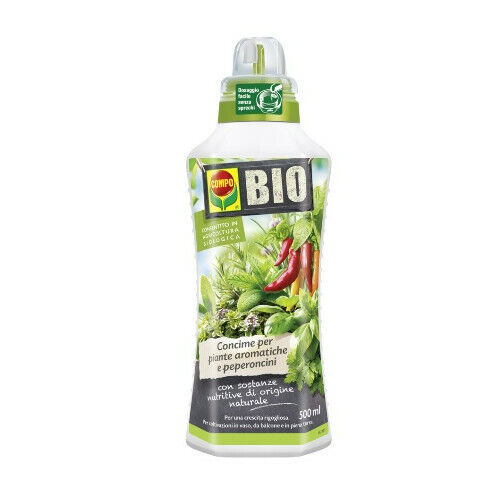 COMPO BIO concime liquido per AROMATICHE 500 ml biologico naturale