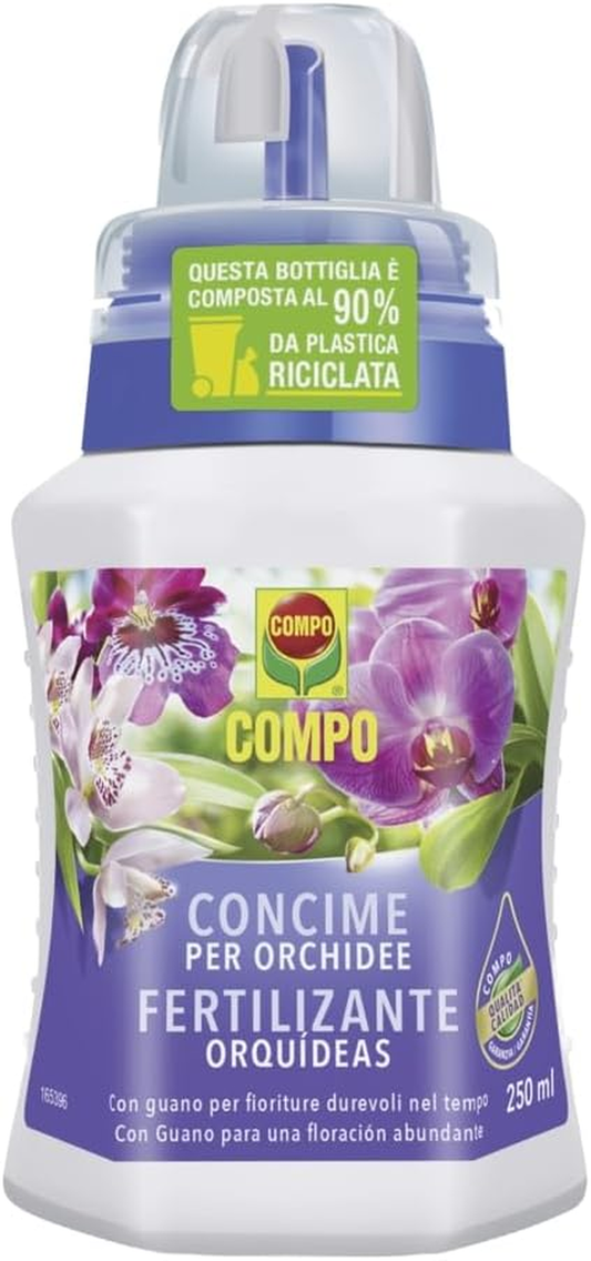 Compo Concime Liquido per Orchidee Fertilizzante Organo-Minerale  250 Ml