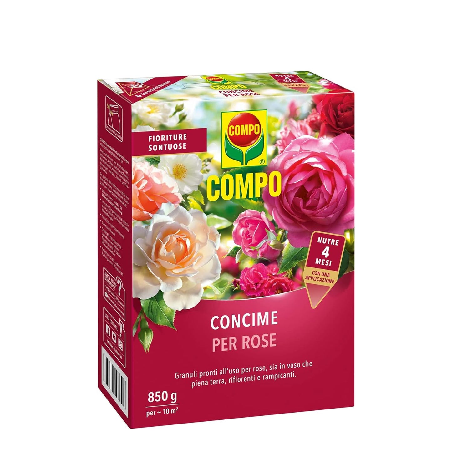 COMPO Concime per Rose Granuli  850 gr