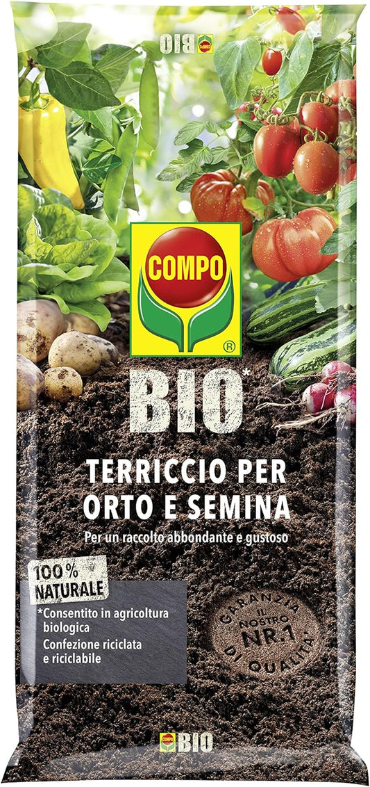 COMPO BIO Terriccio per Orto e Semina sacco 50 l