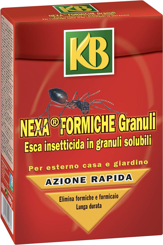 KB Nexa FORMICHE GRANULI 800 gr Insetticida Esca Solubile Azione Rapida
