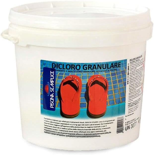 Lapi 5 kg Secchio Dicloro Granulare 56% A Rapida Dissoluzione