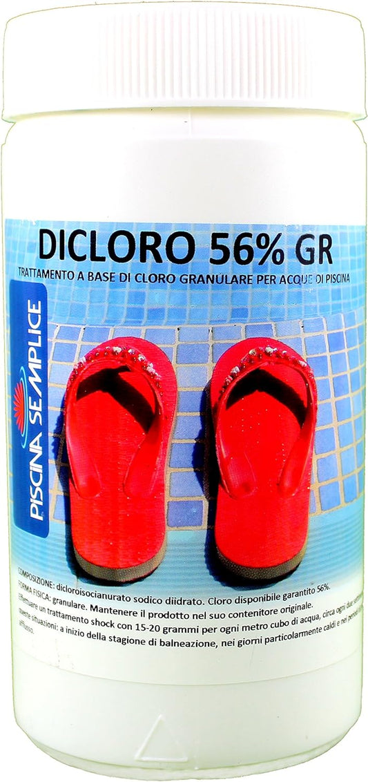 Lapi Chimici Srl Dicloro Granulare 56% per piscine 1kg