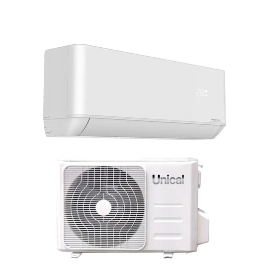 Climatizzatore Condizionatore Unical Inverter serie FLOWY 12000 Btu  R-32 Classe A++/A+