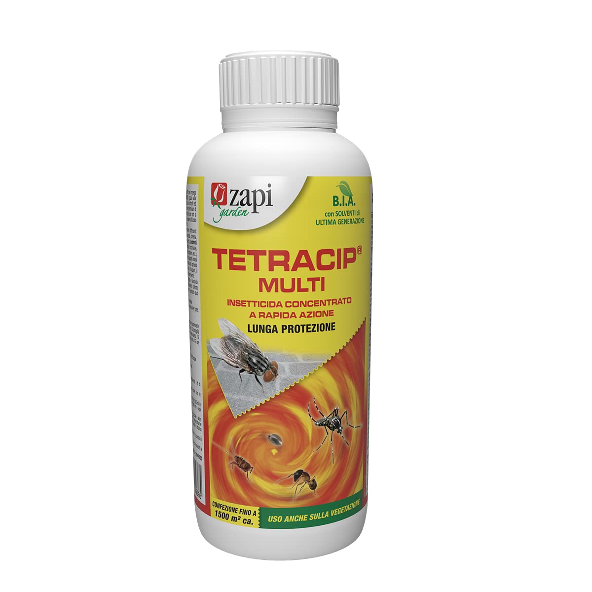 ZAPI TETRACIP INSETTICIDA CONCENTRATO MOSCHE ZANZARE FORMICHE 1 LT