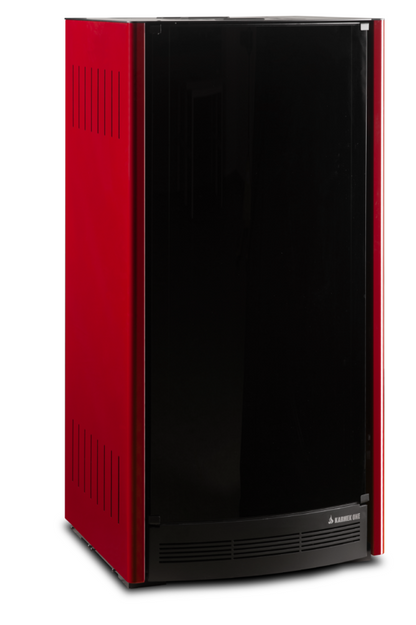 TERMOSTUFA A PELLET KARMEK ONE MOD.Lione 20,28KW ACC.ROSSO IDRO VENTILATA