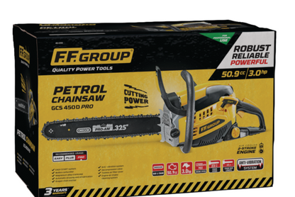 Motosega a scoppio professionale ff group gcs 450d pro 50,9 cc