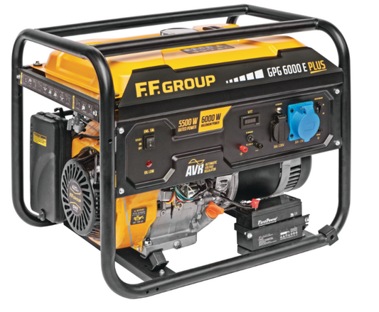 GENERATORE A BENZINA GPG 6000E PLUS ff group  6,0 kVA