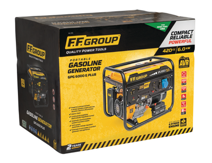 GENERATORE A BENZINA GPG 6000E PLUS ff group  6,0 kVA