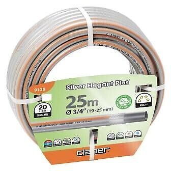Claber tubo retinato per irrigazione Silver Elegant Plus 3/4" M25 Cod.9128