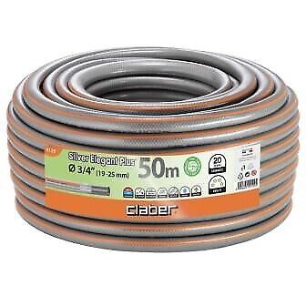 Claber tubo retinato per irrigazione Silver Elegant Plus 3/4" M50 Cod.9129